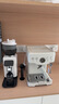 柏翠(petrus)【政府补贴】咖啡机意式浓缩家用小型半自动蒸汽打奶泡PE3833海盐小方 圣诞礼物 实拍图