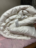 康尔馨AFree净绒被95羽绒被120S冬被鹅绒被子绒重1.4斤150*210cm 白色 实拍图