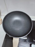 炊大皇炒锅不粘锅易清洁麦饭石色炒菜锅32cm电磁炉通用黑曜石系列CG32HY 实拍图