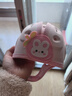 爱贝迪拉防摔帽婴儿学步护头防摔撞头盔枕宝宝学走路儿童防撞神器粉色小兔 实拍图