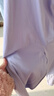 雅特茂月子服纯棉孕妇睡衣春夏产后怀孕期产妇哺乳家居服套装 秋冬纯棉丝柔棉220g-西梅紫 L 「合适121-140斤」 实拍图