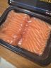 海天下冰鲜挪威三文鱼刺身 鱼腩去膜切片 净重400g【生食资质】源头直发 实拍图