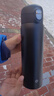 京东京造保温杯 水杯子男女儿童学生316不锈钢【一键弹盖】黑色480ml 实拍图