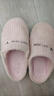 【福利价】小熊小兔棉拖秋冬季情侣保暖学生男拖鞋女居家棉拖鞋 小熊小兔棉拖-粉色 40-41 适合39-40 实拍图
