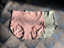 猫人女士高腰内裤女纯棉收腹收小肚子石墨烯抑菌裆高弹三角裤4条XL 实拍图