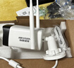HIKVISION海康威视无线wifi监控器摄像头400万超清夜视监控器室内室外防水手机远程可对话ai人形侦测K64H 实拍图