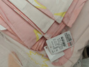 LOVO罗莱家纺 全棉四件套纯棉被套被罩双人床上用品200*230cm粉色 实拍图