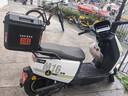 五羊【官方正品】2025款电动摩托车NFC解锁大功率电动车俩轮代步电摩男女时尚电动踏板车 源彩白/速度50M/前碟后鼓/靠背板 60V26A/全新石墨烯电池/木架发货 实拍图