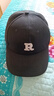 【热巴同款】加大棒球帽帽子男女大头围显脸小春夏字母百搭棒球帽 刺绣款-黑色 实拍图