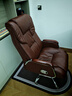 凯联（KAILIAN）真皮老板椅可躺牛皮大班椅子商务电脑椅书房家用舒适久坐办公座椅 【店长推荐】黄棕色+搁脚 纳帕皮 实拍图