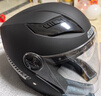 踏燕电动摩托车头盔男女士3C认证安全帽四季款电瓶车机车成人冬季头盔 K7围脖款黑色 实拍图