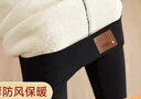 浪莎25年秋冬新品羊羔绒打底裤加绒保暖裤女修身高腰外穿特厚大码棉裤 实拍图