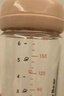 小白熊SnowBear玻璃储奶瓶 新生儿婴儿宝宝奶瓶母乳保鲜存奶瓶2个装180ML8885 实拍图