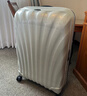新秀丽（Samsonite）经典贝壳拉杆箱男女超轻盈旅行行李箱升级版 白色 CS2 28英寸 实拍图
