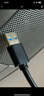 毕亚兹 高速USB3.0数据线公对公传输 1米 双头移动硬盘盒高速传输数据 笔记本散热器车载MP3连接线 实拍图