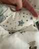 nest designs婴儿睡袋婴幼儿轻芯薄夹棉厚夹棉儿童分腿男女童秋冬宝宝防踢被 初雪-厚夹棉（建议室温14-16度） 90码（建议身高80-90cm） 实拍图