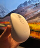 罗技（Logitech）M196 无线蓝牙鼠标 办公鼠标 笔记本商务办公家用 小巧便携 对称手型 珍珠白 实拍图