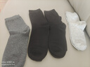 南极人男士袜子100%纯棉男袜6双抑菌无骨防臭休闲商务秋冬季中筒袜 实拍图