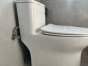 九牧（JOMOO）11173-2-1/31KD-3大力神家用马桶虹吸抗菌节水洁具305坑距 实拍图