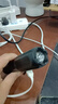 【已售300万】LED高亮手电变焦远射高续航户外可充电便携式手电筒 黑色 【升级款】爆亮变焦 400毫安 实拍图