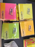 得力（deli)12本1200张荧光彩色便利贴  76*76mm便条纸/ 记事贴/ 自粘留言本 办公用品 9085 实拍图