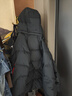雅鹿鹅绒羽绒马甲男女同款2025冬季新款加厚保暖背心外穿短款大鹅外套 黑色 175/L 实拍图