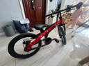 九号（Ninebot）儿童自行车5-7岁单车铝合金山地学生红色18寸适合身高115-135cm 实拍图