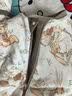 欧孕（OUYUN）[自然暖]婴儿睡袋秋冬儿童羊毛醋酸防踢被1-3岁宝宝夹棉一体睡袋 实拍图