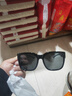 米家小米近视可戴太阳镜 偏光眼镜近视墨镜开车防紫外线套镜男女 黑色 实拍图