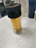富光双层玻璃杯 泡茶杯茶水分离杯子 高硼硅玻璃水杯商务男女士290ML 实拍图