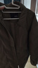GXG男装宽松短款羽绒服衬衫外套冬季 卡其色 175/L 实拍图