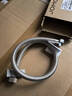 九牧（JOMOO）不锈钢金属冷热进水马桶热水器软管60cm H5688-060101C-1 实拍图