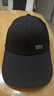 【热巴同款】加大棒球帽帽子男女大头围显脸小春夏字母百搭棒球帽 侧标-黑色 实拍图
