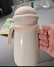 英氏（YEEHOO）婴儿辅食杯儿童保温杯焖烧壶月子汤杯保温饭盒桶闷烧杯 兔子焖烧杯+配折叠勺餐具 实拍图