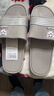 乐拖拖鞋男2025四季款浴室防滑排水软底居家凉拖鞋 浅灰42-43 实拍图
