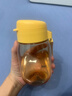 特百惠（Tupperware）嘟嘟企鹅350ML塑料杯夏季儿童可爱水杯子男女学生带提绳 果汁橙 实拍图