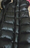 高梵黑金鹅绒服先锋4.0八格男女同款冬装长款加厚羽绒服 黑色 XS 实拍图