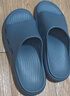 京东京造【3.5cm踩屎感】eva厚底拖鞋男士防臭休闲凉拖鞋 碳灰 44-45 实拍图