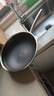 康巴赫炒锅不粘锅316L不锈钢炒菜锅32cm蜂窝平底煎炒锅电磁炉燃气灶通用 实拍图