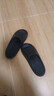 京东京造【泡泡云】踩屎感厚底轻盈防滑外穿拖鞋新款拖鞋男士 黑色40-41 实拍图