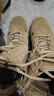 际华三二零五2l新式棕色作战靴作战鞋户外超轻防滑耐磨训练靴沙漠高帮登山鞋男 棕色21作战鞋【高配】 40 码【250】两双鞋垫 实拍图