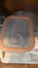 乐扣乐扣（LOCK&LOCK）玻璃饭盒微波炉水果保鲜盒收纳便当盒LLG428_630ml 实拍图