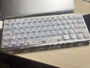 HELLO GANSSG61-MAGHE 电竞游戏键盘磁轴高斯键盘有线连接客制化机械镂空磁轴键盘纯CNC铝合金外壳 G61 阳极银 铝合金外壳 高特蓝冰磁轴 实拍图