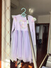 迪士尼爱莎公主裙子女2025新款女童连衣裙春秋儿童公主裙LX81227 紫120 实拍图