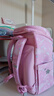 Gmt for kids小学生书包儿童超轻护脊大容量抗菌礼物1-4年级女粉羽独角兽Light 实拍图