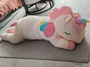 眼含泪光独角兽公仔小马玩偶陪睡觉抱枕毛绒玩具女孩布娃娃生日礼物女生友 少女粉色 1.7m【特大号】 实拍图