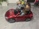 星辰皓正版玛莎拉蒂儿童电动车四驱遥控汽车小孩四轮宝宝玩具可坐人童车 【烤漆酒红】四驱+蓝牙+遥控+灯光音乐+摇摆+皮座 实拍图