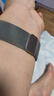 CangHua 适用红米watch6表带 Redmi红米手表5/4表带米兰尼斯金属编织磁吸搭扣可替换腕带 银色 实拍图