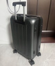 ELLE22英寸石墨灰行李箱拉链万向轮旅行箱时尚拉杆箱 实拍图
