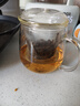 物生物（RELEA）茶杯女士茶水分离杯玻璃杯男士办公泡茶杯子耐高温花茶杯生日礼物 实拍图